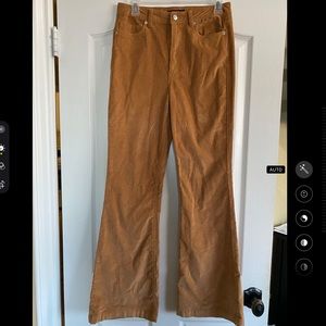FOREVER 21 - brown corduroy boot cut pants - Size M